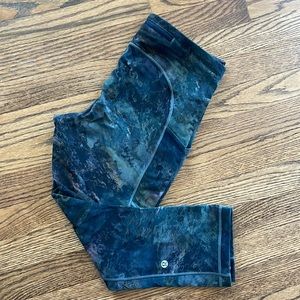 Lululemon fast and free high rise crop